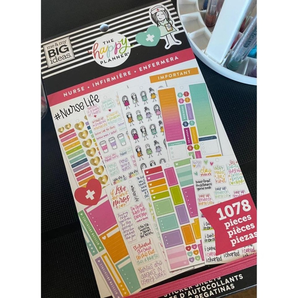 The Happy Planner Sticker‎ Book Nurse